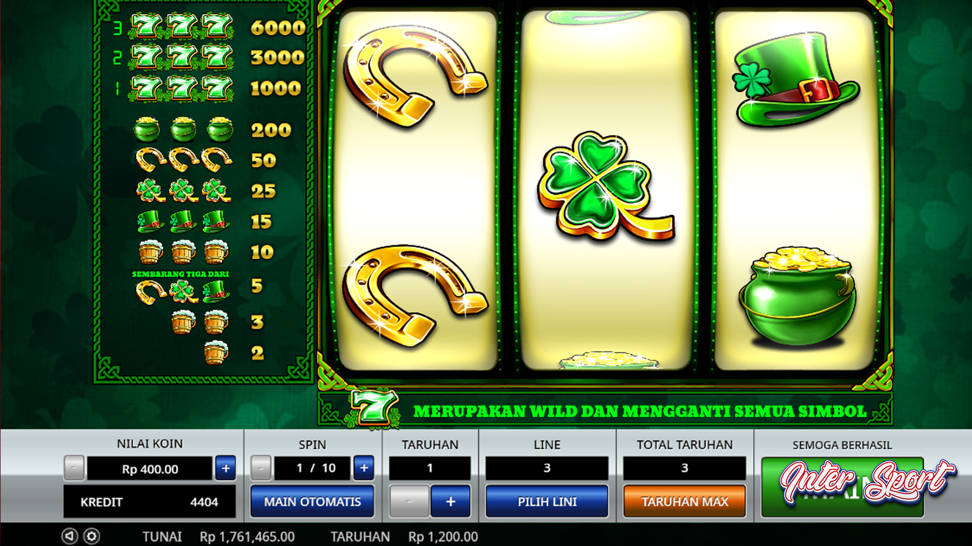 Pelangi Emas: Pemenang Jackpot Irish Charms