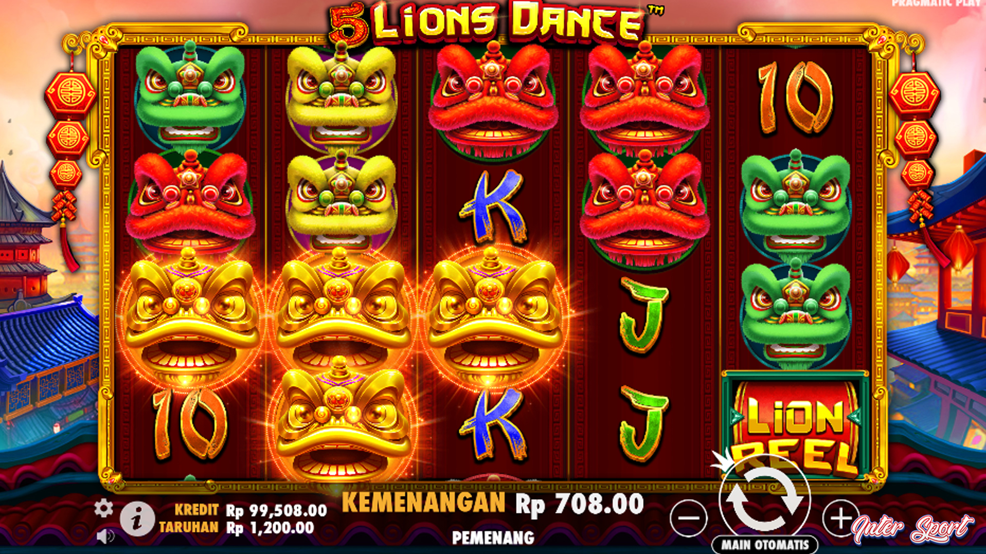 Link Alternatif Cnnslot 5 Lions Dance Hadir dengan Jackpot Gede