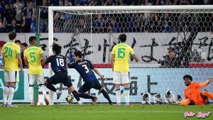 Jepang Membalikkan Nasib dengan 3 Gol Spektakuler ke Gawang Brasil