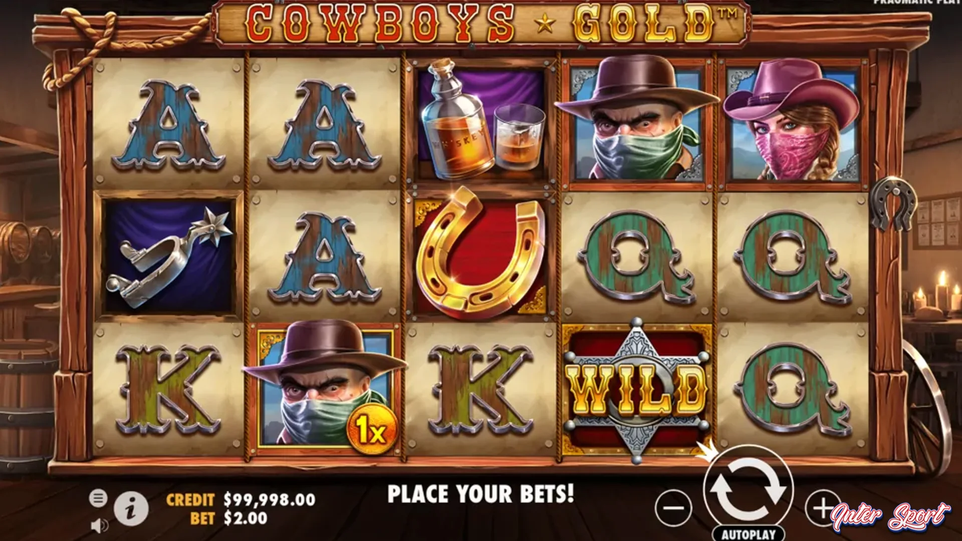 Mekanisme 5 Simbol Wild Cowboys Gold Mode Megah